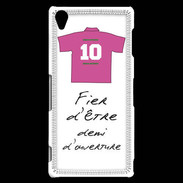Coque Sony Xperia Z3 Demi d'ouverture Bonus offensif-défensif Blanc