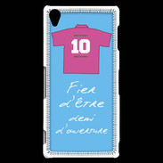 Coque Sony Xperia Z3 Demi d'ouverture Bonus offensif-défensif Bleu