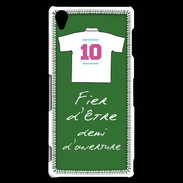 Coque Sony Xperia Z3 Demi d'ouverture Bonus offensif-défensif Vert