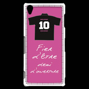 Coque Sony Xperia Z3 Demi d'ouverture Bonus offensif-défensif Rose 2