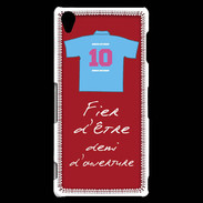 Coque Sony Xperia Z3 Demi d'ouverture Bonus offensif-défensif Rouge 2