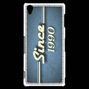 Coque Sony Xperia Z3 Since 1990 Bleu