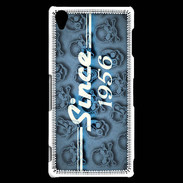 Coque Sony Xperia Z3 Since crane bleu 1956