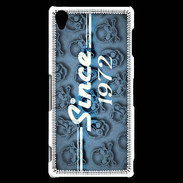 Coque Sony Xperia Z3 Since crane bleu 1972