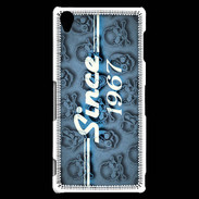 Coque Sony Xperia Z3 Since crane bleu 1967