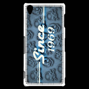 Coque Sony Xperia Z3 Since crane bleu 1969