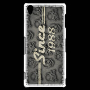 Coque Sony Xperia Z3 Since crane gris 1988