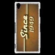 Coque Sony Xperia Z3 Orange since 1949