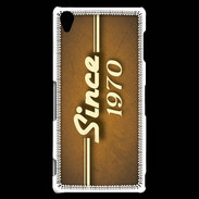 Coque Sony Xperia Z3 Orange since 1970