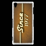Coque Sony Xperia Z3 Orange since 1977