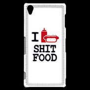 Coque Sony Xperia Z3 I love Shit Food