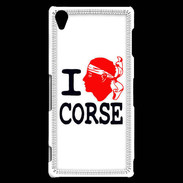 Coque Sony Xperia Z3 I love Corse 2