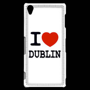 Coque Sony Xperia Z3 I love Dublin