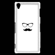 Coque Sony Xperia Z3 moustache 4