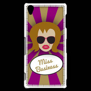 Coque Sony Xperia Z3 Miss business Rousse