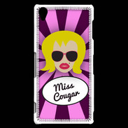 Coque Sony Xperia Z3 Miss Cougar Blonde