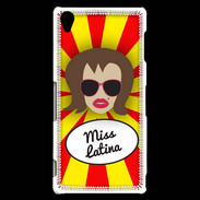 Coque Sony Xperia Z3 Miss Latina Chatain