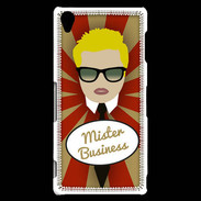 Coque Sony Xperia Z3 Mister Business Blond