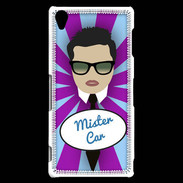 Coque Sony Xperia Z3 Mister Car Brun