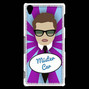 Coque Sony Xperia Z3 Mister Car Chatain