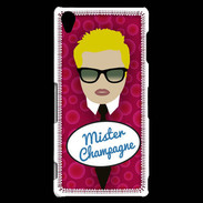 Coque Sony Xperia Z3 Mister Champagne Blond