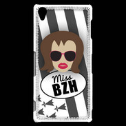 Coque Sony Xperia Z3 Miss Bretagne Chatain