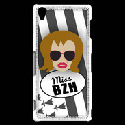 Coque Sony Xperia Z3 Miss Bretagne Rousse