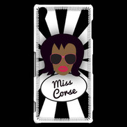 Coque Sony Xperia Z3 Miss Corse Black