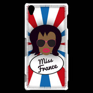 Coque Sony Xperia Z3 Miss France Black
