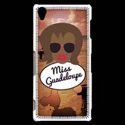 Coque Sony Xperia Z3 Miss Guadeloupe Black