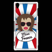 Coque Sony Xperia Z3 Miss France Chatain