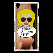 Coque Sony Xperia Z3 Miss Guyane Blonde