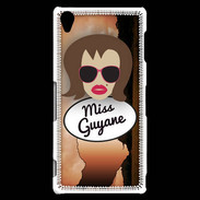 Coque Sony Xperia Z3 Miss Guyane Chatain