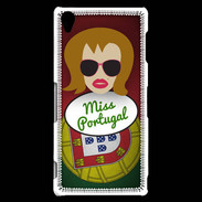 Coque Sony Xperia Z3 Miss Portugal Rousse
