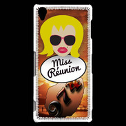 Coque Sony Xperia Z3 Miss Réunion Blonde