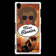 Coque Sony Xperia Z3 Miss Réunion Black