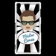 Coque Sony Xperia Z3 Mister Corse Chatain