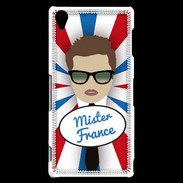 Coque Sony Xperia Z3 Mister France Chatain
