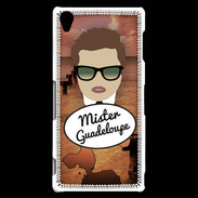 Coque Sony Xperia Z3 Mister Guadeloupe Chatain