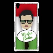 Coque Sony Xperia Z3 Mister Italie Brun