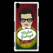 Coque Sony Xperia Z3 Mister Portugal Brun