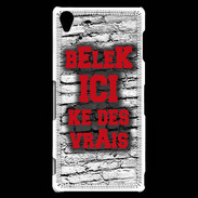 Coque Sony Xperia Z3 Belek Ici Rouge