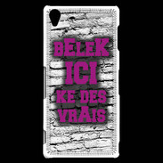 Coque Sony Xperia Z3 Belek Ici Violet