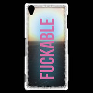 Coque Sony Xperia Z3 Fuckable Rose ZG
