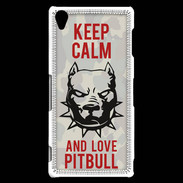 Coque Sony Xperia Z3 Keep calm pitbull 1 ZG