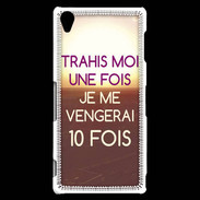 Coque Sony Xperia Z3 Trahis moi 2 ZG