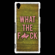Coque Sony Xperia Z3 What the fuck ZG
