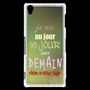 Coque Sony Xperia Z3 Au jour le jour ZG