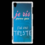 Coque Sony Xperia Z3 Triste ZG