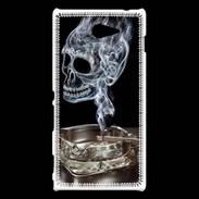Coque Sony Xperia M2 Tête de mort cendrier